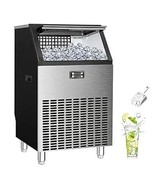 Electactic Ice Maker, Commercial Ice Machine,100Lbs/Day, Stainless Steel... - £1,141.12 GBP