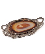 Ruth Shapiro Sterling Silver Agate Slab Pendant 1997 49.1 grams - $416.39 CAD