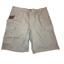Wrangler Workwear Cargo Shorts Waist 40 Khaki Ripstop Utility Carpenter ... - $280.22 MXN
