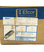 BOX OF 5 EFCOR 10-101 1&quot; ALUMINUM CONDUIT - £24.91 GBP
