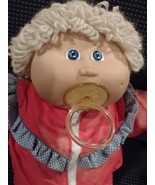 Vintage Cabbage Patch kids Blonde Curly Hair, Blue Eyed Boy Xavier Rober... - £27.51 GBP