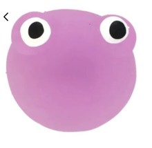 Glow In the Dark Squishy Palz Pink Squeeze Stretch Frog 4+ 1 Pc/-Stress Relief - £10.22 GBP