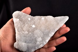 Apophyllite with chalcedony quartz plate   psychic direction and guidance #5963 - £23.49 GBP