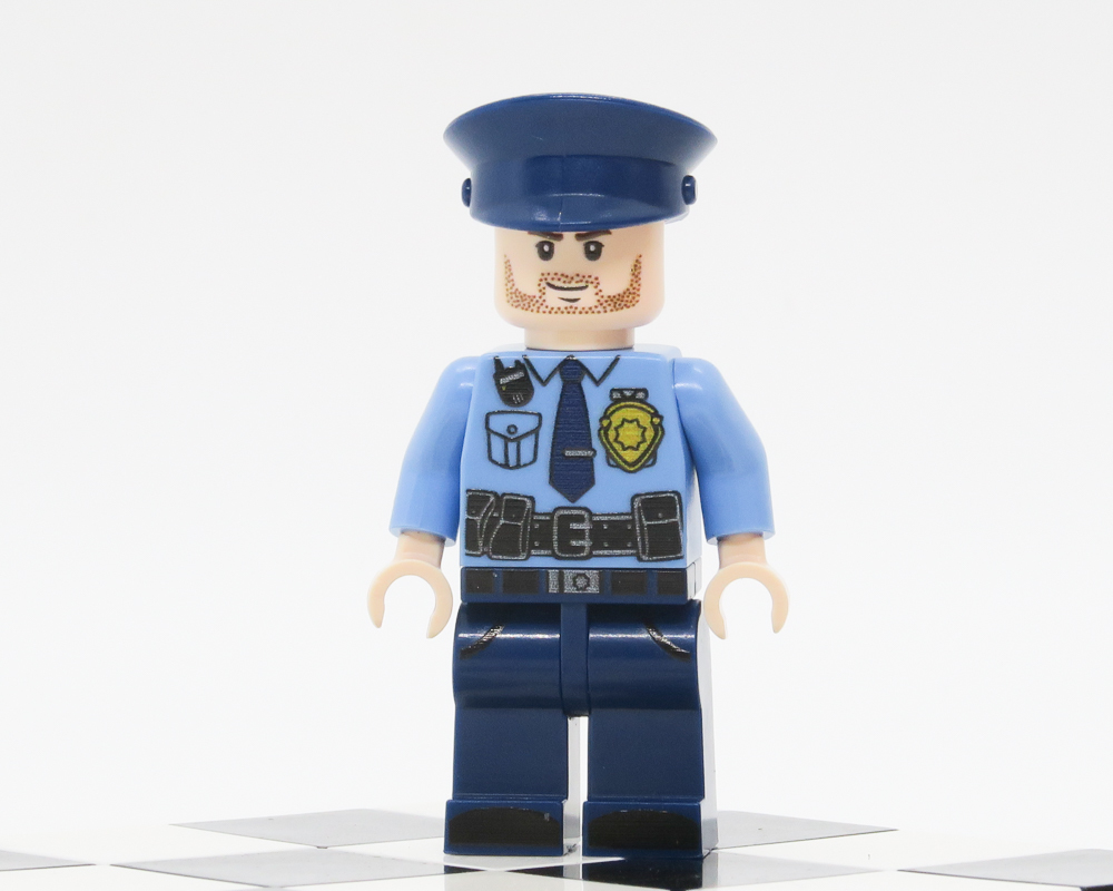 Custom minifigure Policeman City corp Block building brick toys M8040_04 - $2.95