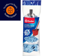 O-Cedar Microfiber Cloth Mop Refill, Blue 1 Count (Pack of 1),  - $19.62