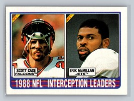 1988 NFL Interception Leaders (Scott Case / Erik McMillan) #221 1989 Topps - £1.56 GBP