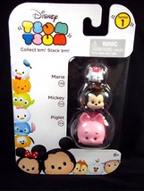Disney Tsum Tsum 3 pack Series 1 Piglet Mickey Marie #50 - £6.28 GBP