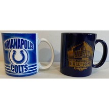 Indianapolis Colts &amp; Pro Football Hall Of Fame Canton Ohio Mugs.  NFL - £23.56 GBP