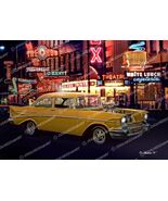 The Hollywood Knights Original Art Print/Movie Poster/Chevrolet/Muscle Car - $31.10+