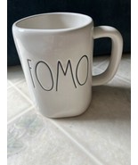 RAE DUNN Artisan Collection FOMO Fear Of Missing Out White Mug New - £19.70 GBP