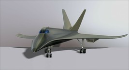 Concorde Prototype Future  Aircraft  Model Assembly File STL For 3D Printer   - £0.79 GBP