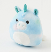 SQUISHMALLOW 3.5&quot; Gwen Unicorn Tie Dye Plush with Clip NEW - $223.49 MXN