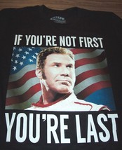 Talladega Nights Ricky Bobby American Flag T-Shirt Mens Medium New Will Farrel - £15.78 GBP