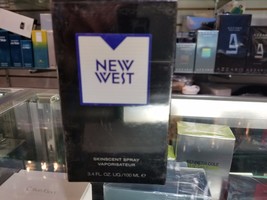 NEW WEST by Aramis 3.4 oz 100 ml Skinscent Spray for Men * NEW IN SEALED... - $89.99