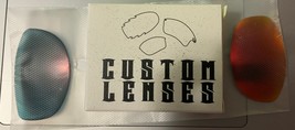 CUSTOM LENS , LENS REPLACEMENT Compatible OAKLEY FLAK JACKET Red Mirror - $5.82
