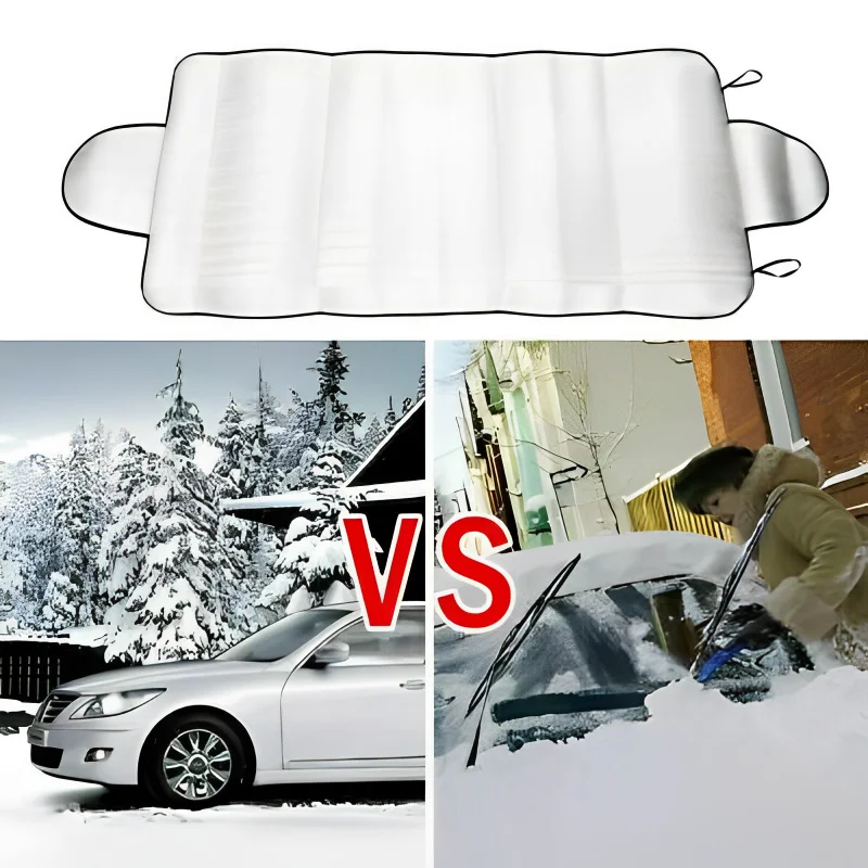 Car Window Sunshades Foldable Car Snow Cover Winter Windshield Cover Ant... - £13.26 GBP