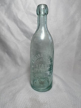 Isiah Bunn Registered Riverside Bottling Works Warwick N.Y. Aqua Blob To... - £23.91 GBP