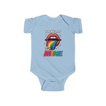 I licked it so it&#39;s mine funny humor Infant Fine Jersey Bodysuit - £12.98 GBP