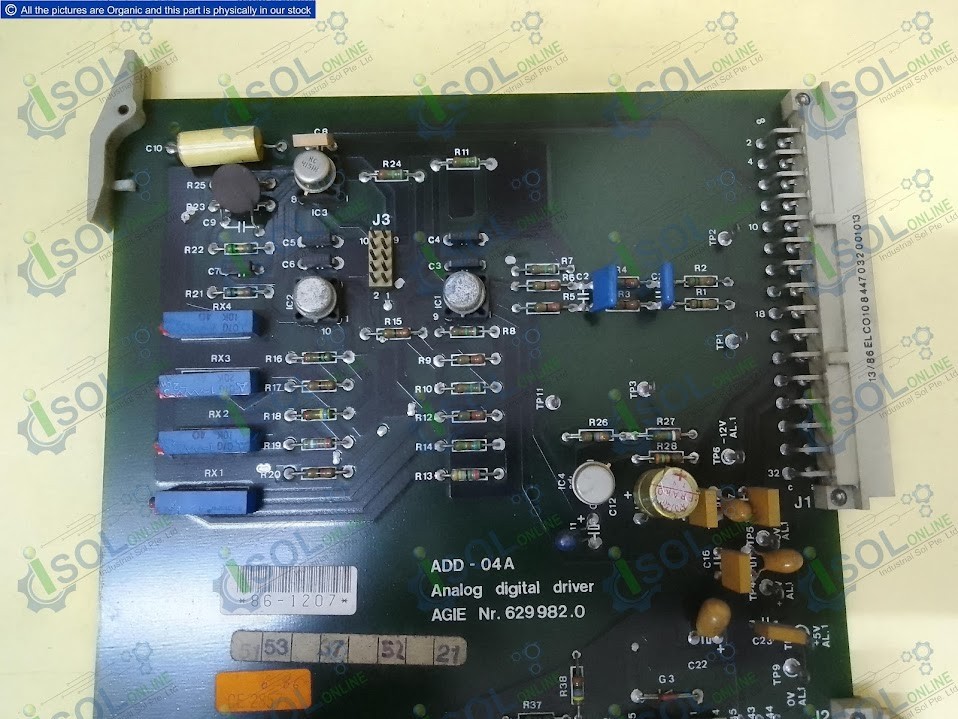 AGIE 629982.0 ADD-04A Analog Digital Driver Board Agiecut wire EDM System Item image 2