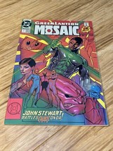 Vintage 1992 DC Comics Green Lantern Mosaic Issue #1 Comic Book Super Hero KG - £9.34 GBP