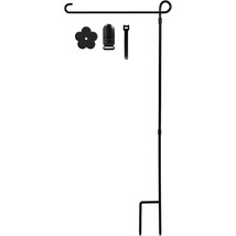 Garden Flag Holder Stand, Thickened Pole Sturdy And Straight Premium Yar... - £11.84 GBP