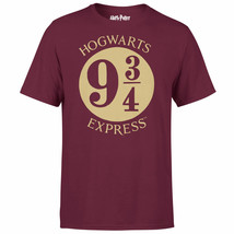 Harry Potter Platform Burgundy T-Shirt - £14.78 GBP