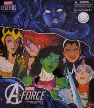 A-Force 6 Pack Toys R Us Exclusive Marvel Legends Series New Mib Heroines Set - £152.15 GBP