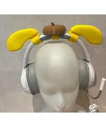 Yellow dog ears with muffin hat for Headphones / Headset for game fun st... - £11.74 GBP