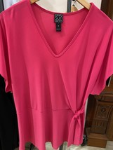 Clara Sun Woo ss side tie tunic in Pink - £38.71 GBP