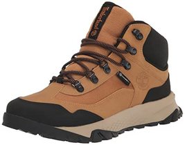 Timberland Men&#39;s Lincoln Peak Lite Mid F/L Waterproof Hiking Boot, Wheat Leather - £83.11 GBP+