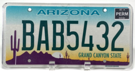 2000's Arizona License Plate - BAB5432 - Grand Canyon State - Desert Lan... - $9.00