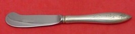 Madame Lafayette by Towle Sterling Silver Butter Spreader Mono D 6&quot; HH - £30.77 GBP