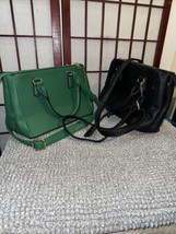 Fashion Puzzle Lot OF 2 Womens Cross Body Purses FLAW - £5.73 GBP