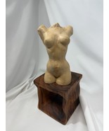 Signed Studio Pottery Female Bust Sarah Gettleman Silberman 85 VTG Sculp... - €101,50 EUR
