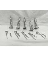 Lot Of (5) Vintage Historical Infantry With Rifles Backpack Lead Miniatu... - €16,64 EUR