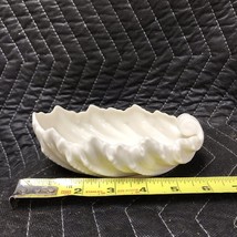 Lenox Shell Shaped 6&quot; Candy Dish White Made in USA marked  - £7.90 GBP