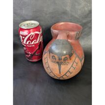 Diaguita Chile Jarro Anatra Pot Duck In Ceramica Dipinta A Mano In Terra... - $92.51