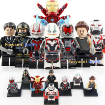 8pcs/set Avengers Endgame Ant-man Hawkeye Iron Man War Machine Minifigures - £13.42 GBP