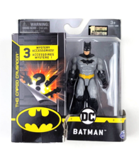DC Comics Batman 4&quot; Tactical Batman Gray Suit Figure 3 Mystery Accessori... - $13.85
