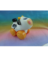 2009 Hasbro Playskool Rolling Cow Farm Animal Wheel Pals Rolling Toy - as is - £2.29 GBP