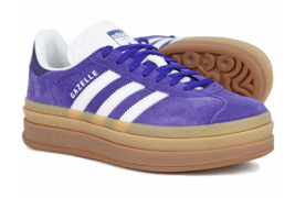 Adidas Originals Gazelle Bold Women&#39;s Lifestyle Casual Shoes Sneaker NNWT IE0419 - £102.10 GBP