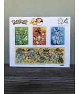 Unopened Buffalo 1400 Pieces (4 in 1 Multipack) Panoramic Puzzle &quot;Pokemon&quot; - $29.88 CAD