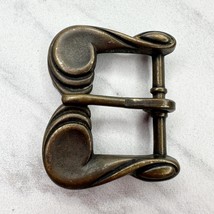 Small Bronze Tone Simple Basic Belt Buckle - £5.20 GBP