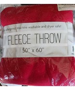 50x60 Throw Blankets, Fleece Throw Blanket for Livingroom, Picnic, Bed, ... - $25.70 CAD