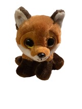 Ty Beanie Boos Velvety 7” Fay the Fox Rare Plush Stuffed Animal Glitter Eyes - $9.89