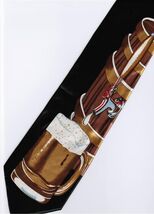 Pouring Beer Alcohol Beverage BLACK Necktie - $19.99