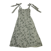 NWT Reformation Twilight in Verde Green Floral Georgette Midi Tank Dress 4 - £158.65 GBP