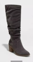 Universal Threads Women&#39;s Harlan Tall Boots Size 8 Charcoal Gray New In Box - $33.85