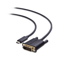 Cable Matters USB C to DVI Cable (USB-C to DVI Cable) 6 ft - Thunderbolt 4 / USB - £32.76 GBP