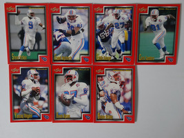 1999 Score Series 1 Tennessee Titans Team Set of 7 Football Cards - £1.56 GBP